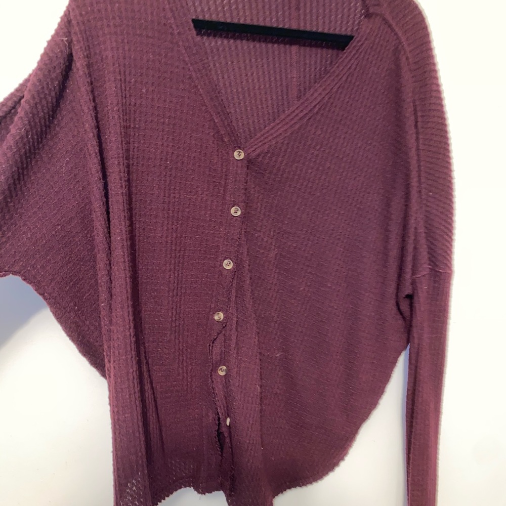 Urban outfitters blouse/button up knit shirt!